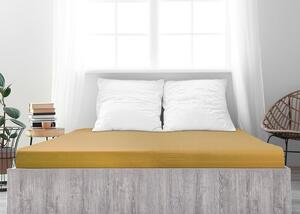 Cearșaf de pat 4Home jersey Ideal mustar , 70 x 140 cm, 70 x 140 cm