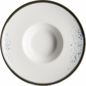 Mäser Farfurie Gourmet Pintar Alb puncte albastre26 cm