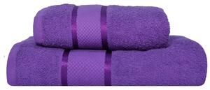 2 Prosoape Bumbac 400 grame 2PRL4 Purple