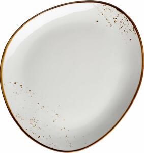 Mäser Farfurie ovală Pintar Puncte maro alb 29 x26 cm, L