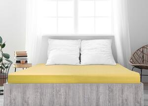 Cearșaf de pat 4Home jersey Ideal galben , 60 x 120 cm, 60 x 120 cm