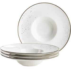 Mäser 4-piece gourmet plate set Pintar Albastrupuncte 26 cm
