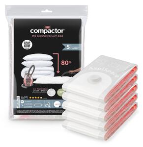 Set de saci de depozitare în vid CompactorBag Aspispace, 5 buc