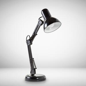 BKLICHT Lampa de masa DRACO neagra 22,4/54,5 cm