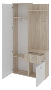 Mobilier hol Cless (Alb alpin) (cu oglindă). 1104705