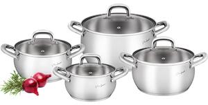 Set de oale de gătit Lamart LT1111 din oțelinoxidabil, 8 piese Shape