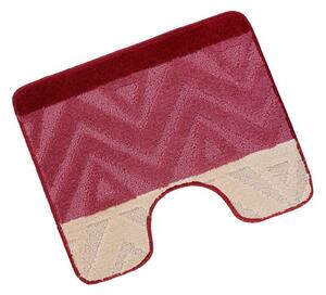 Bellatex Covor de baie Bany cu Chevron burgundy,60 x 50 cm