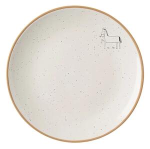 Orion Farfurie de desert din ceramică Cal de fermă, dia. 19,5 cm