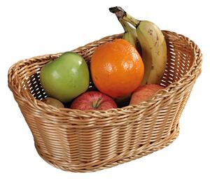 Kesper 17822 Coș pentru pâine și fructe, maro, 28x 21 x 13 cm