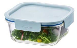 LOCKnLOCK Borcan pătrat de sticlă CLEAR, 750 ml ,mentă, 750 ml