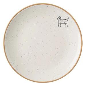 Farfurie de desert din ceramică Orion Fermă Câine, diam. 19,5 cm