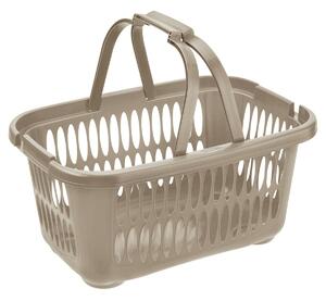 Tontarelli Coș de curățat COVER LINE cu mâner 19,4l, maro