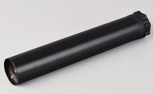 Picior metalic pentru kit somiera, Ø38x250 mm, 2.5 cm posibilitate reglaj, finisaj negru