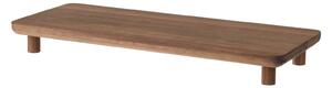 Tava cu picioare Table din lemn acacia 36x15 cm