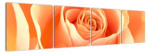 Tablou - trandafiri portocalii (160x40cm)