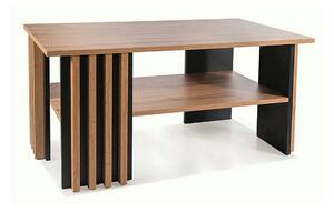Masuta cafea EVITA, stejar artisan/negru, PAL laminat, 100x60x50 cm