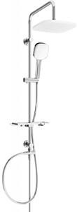Mexen T33 coloană de duș, Crom/Albă - 798333393-02