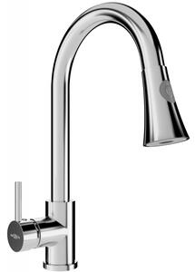 Mexen Elia baterie de bucătărie, Crom - 670101-00