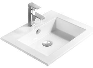 Mexen Salma chiuvetă Montaj încastrat în blat 54 x 47 cm, Albă - 25395400