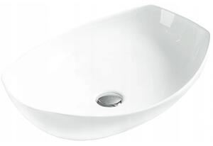 Mexen Gianna chiuvetă pe blat 50 x 39 cm, Albă - 21915600