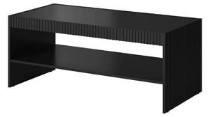 Masuta cafea PAFOS, negru, PAL laminat, 120x56.5x50 cm