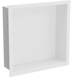 Mexen X-Wall-R raft de încastrare cu flanșă 30 x 30 cm, Albă - 1920303010