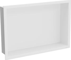 Mexen X-Wall-R raft de încastrare cu flanșă 45 x 30 cm, Albă - 1920453010
