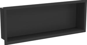 Mexen X-Wall-R raft de încastrare cu flanșă 60 x 20 cm, Neagră - 1970602010