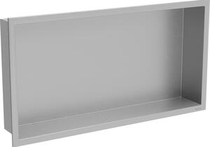 Mexen X-Wall-R raft de încastrare cu flanșă 60 x 30 cm, inox - 1910603010