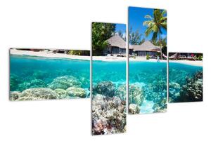 Marea în tropice - tablou (110x70cm)