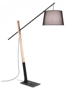 Lampadar negru-bej Ideal-Lux Eminent pt1- 207599