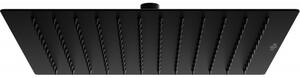 Mexen Slim pară de tip ploaie 30 x 30 cm, Neagră - 79130-70