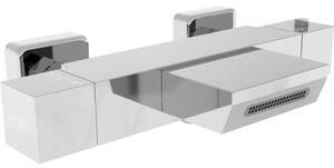 Mexen Cube baterie termostatică pentru cadă, Crom - 77360-00
