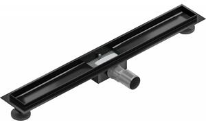Mexen Flat corp scurgere duș liniar 70 cm, Neagră - 1715070