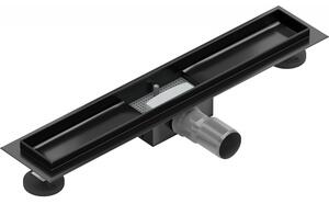 Mexen Flat corp scurgere duș liniar 60 cm, Neagră - 1715060
