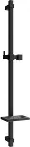 Mexen DQ bară de duș cu suport pentru săpun 80 cm, negru - 79381-70
