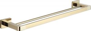 Mexen Asis cuier dublu pentru prosoape, Aurie - 7017625-50