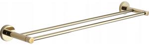 Mexen Remo cuier dublu pentru prosoape, Aurie - 7050725-50