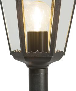 Lampa de exterior clasica in picioare neagra 170 cm IP44 - New Orleans