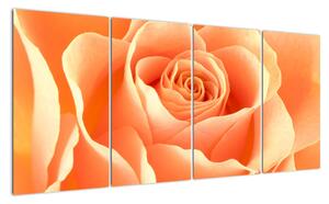 Tablou - trandafiri portocalii (160x80cm)