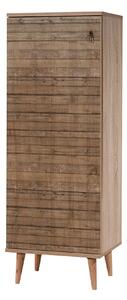 Pantofar Filinta - 728, stejar, PAL melaminat/lemn de carpen, 50x135x3