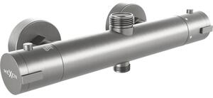 Baterie termostatică de duș Mexen KAI cu accesoriu superior, grafit, 77150-66
