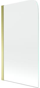 Mexen Felix paravan cadă 1-aripă70 x 140 cm, transparent, Aurie - 890-070-001-50-00