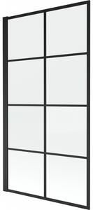 Mexen Alex paravan cadă 1-aripă70 x 140 cm, Model negru fix- 893-070-000-70-77