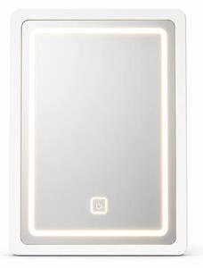 Oglinda LED pentru masuta de machiaj CRYSTAL - White