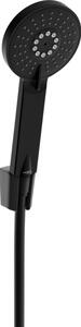 Accesorii Mexen - Set duș de mână cu 1 punct R-40, negru, 785405052-70