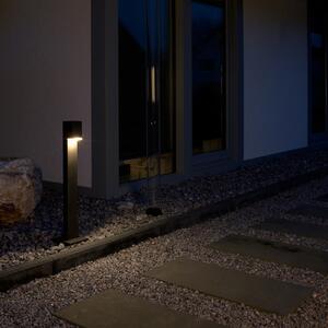 Albert Leuchten Lexian bollard light cu LED - antracit, Negru, Metal, Modern