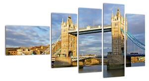 Tablou a Londrei - Tower Bridge (110x60cm)