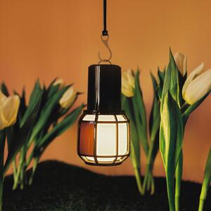 MARSET Chispa lampă LED terasă acumul IP44 negru, reglabil, Negru, Plastic, Design