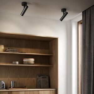 DFTP by Nordlux Spot de tavan MIB 6, soclu GU10, negru, reglabil, Negru, Hol, Metal, Modern